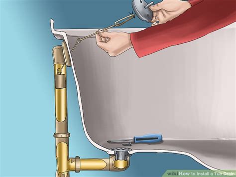 how do you hook up a bathtub drain